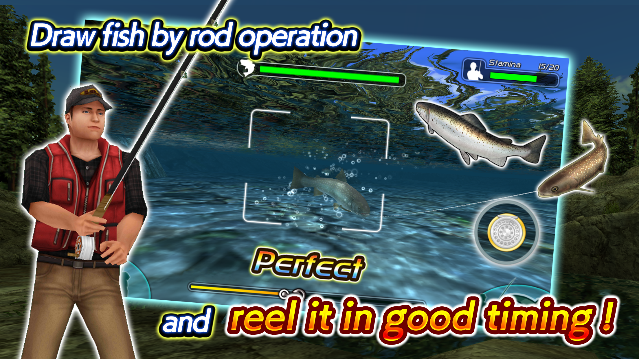 اسکرین شات 2 بازی Fly Fishing 3D II
