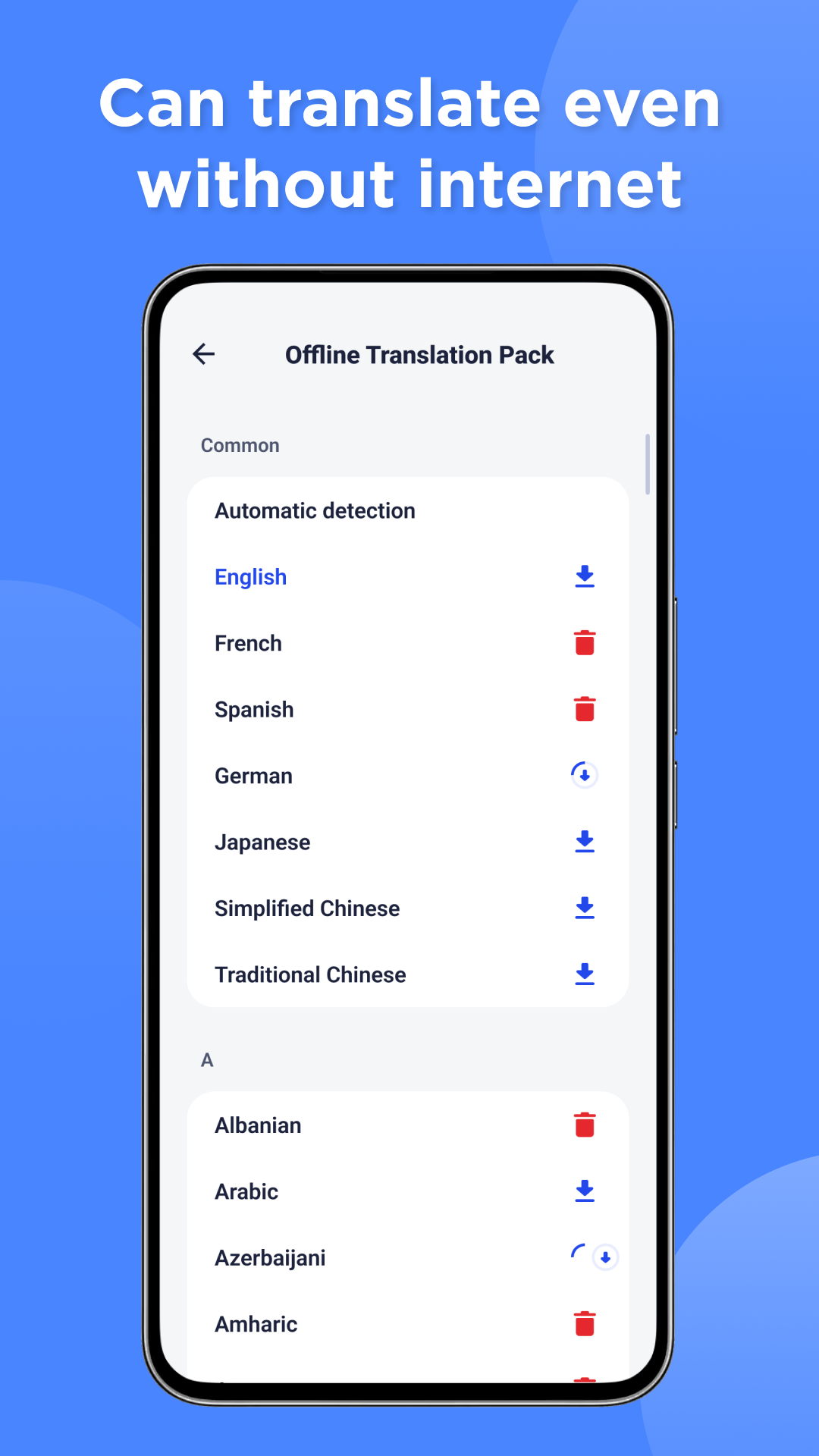 اسکرین شات 3 برنامه Scan Translate - Text & QR