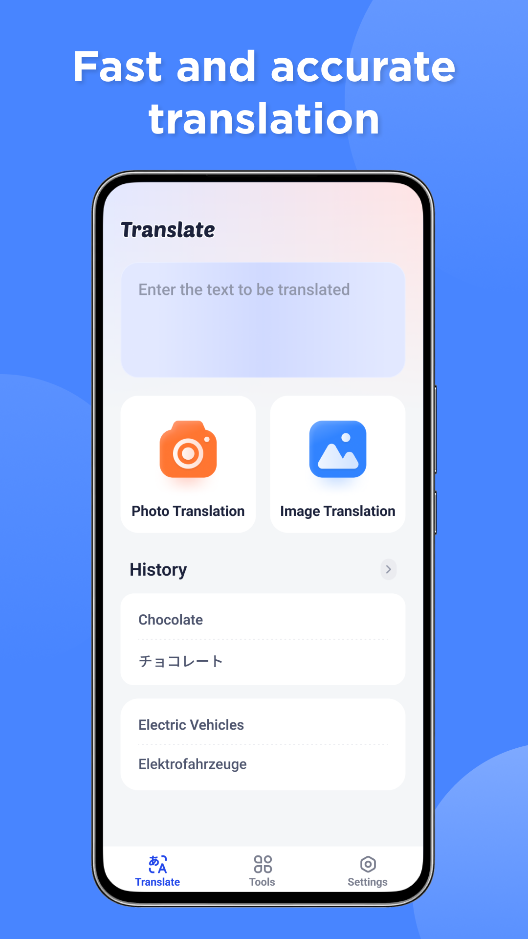 اسکرین شات 1 برنامه Scan Translate - Text & QR
