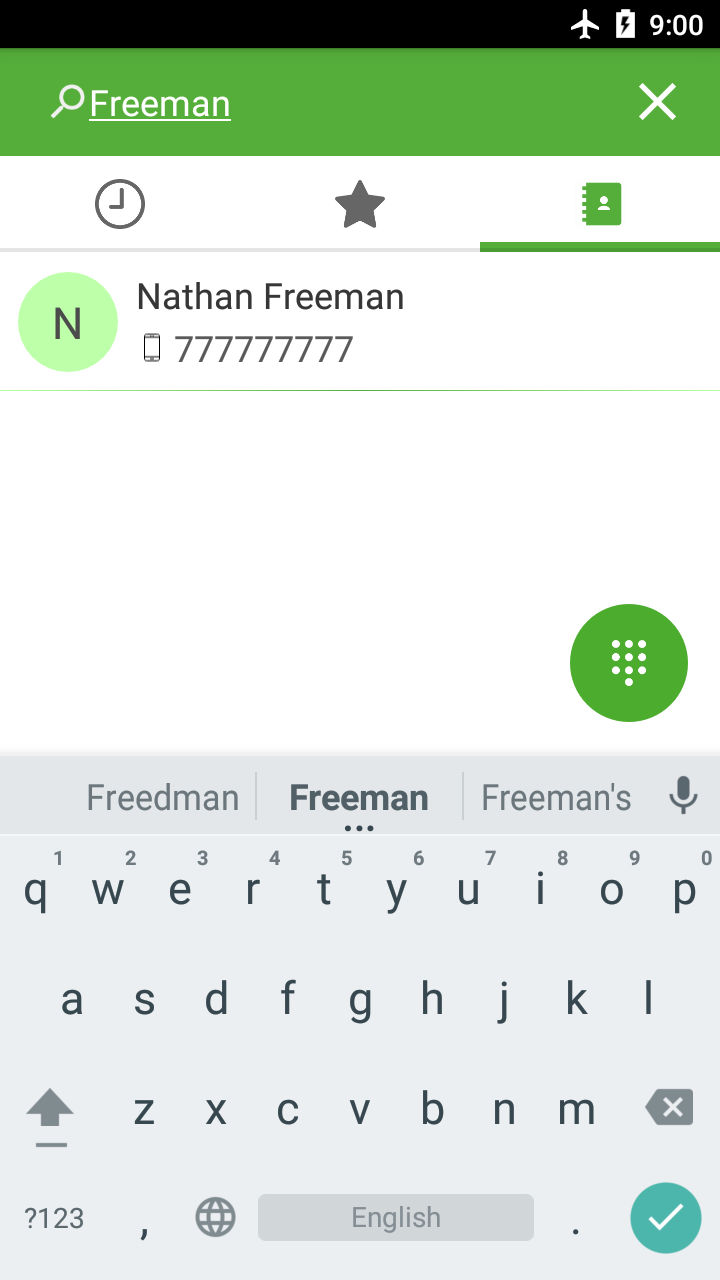 اسکرین شات 6 برنامه Phone - Dialer - Call app