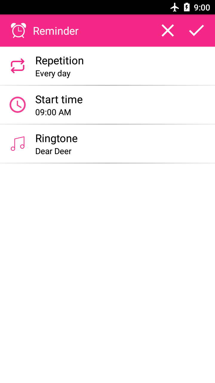اسکرین شات 7 برنامه Daily journal