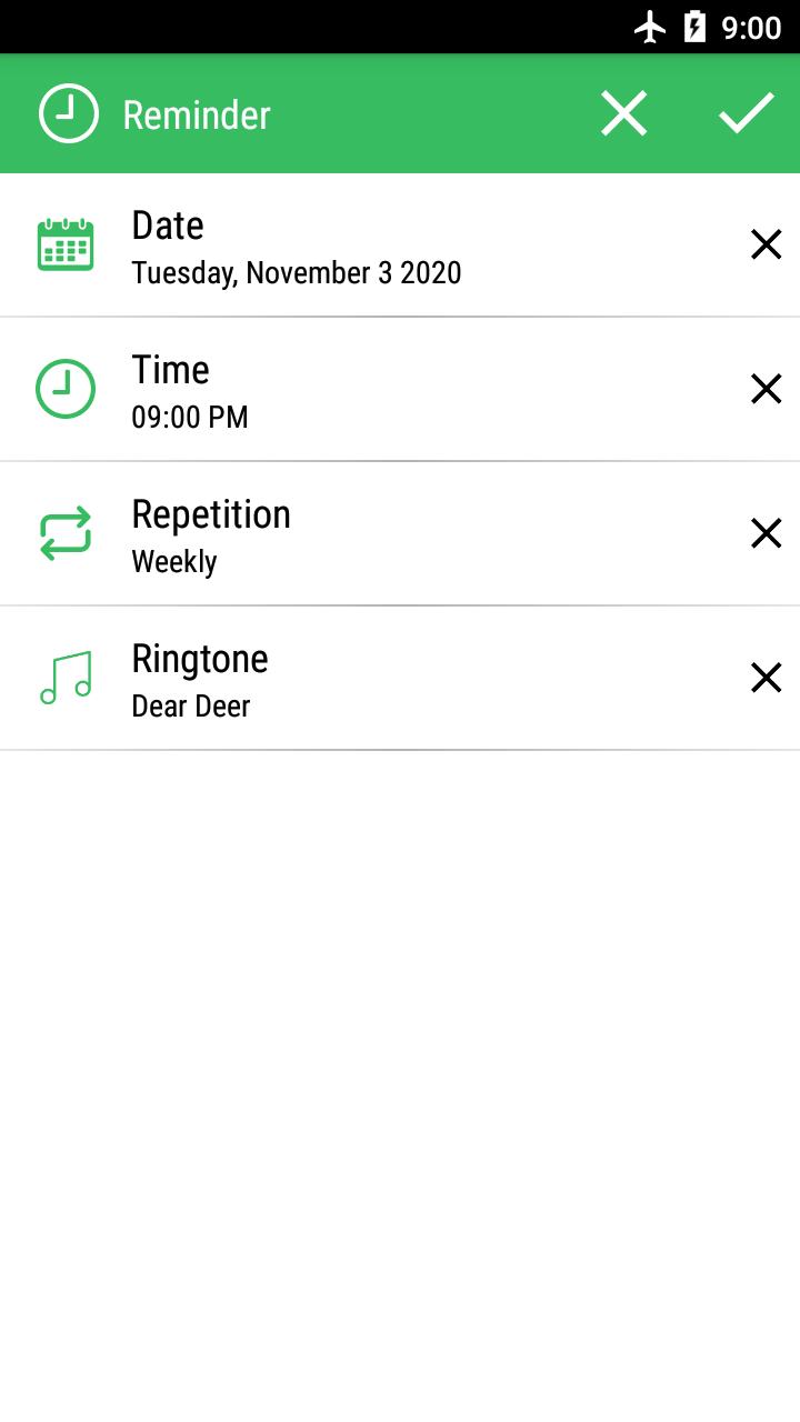 اسکرین شات 5 برنامه To Do List with Reminders