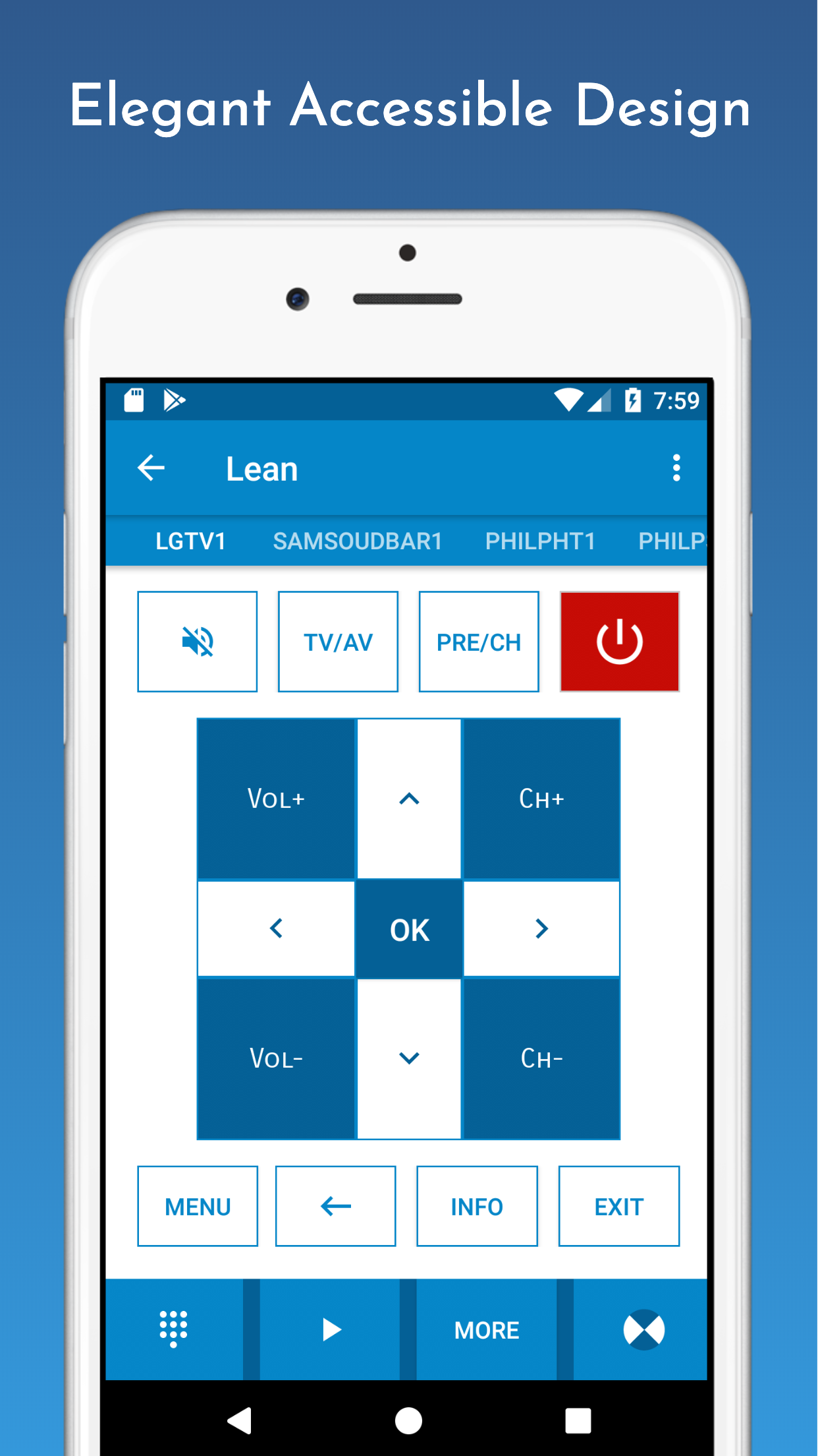 اسکرین شات 4 برنامه Universal Remote Control