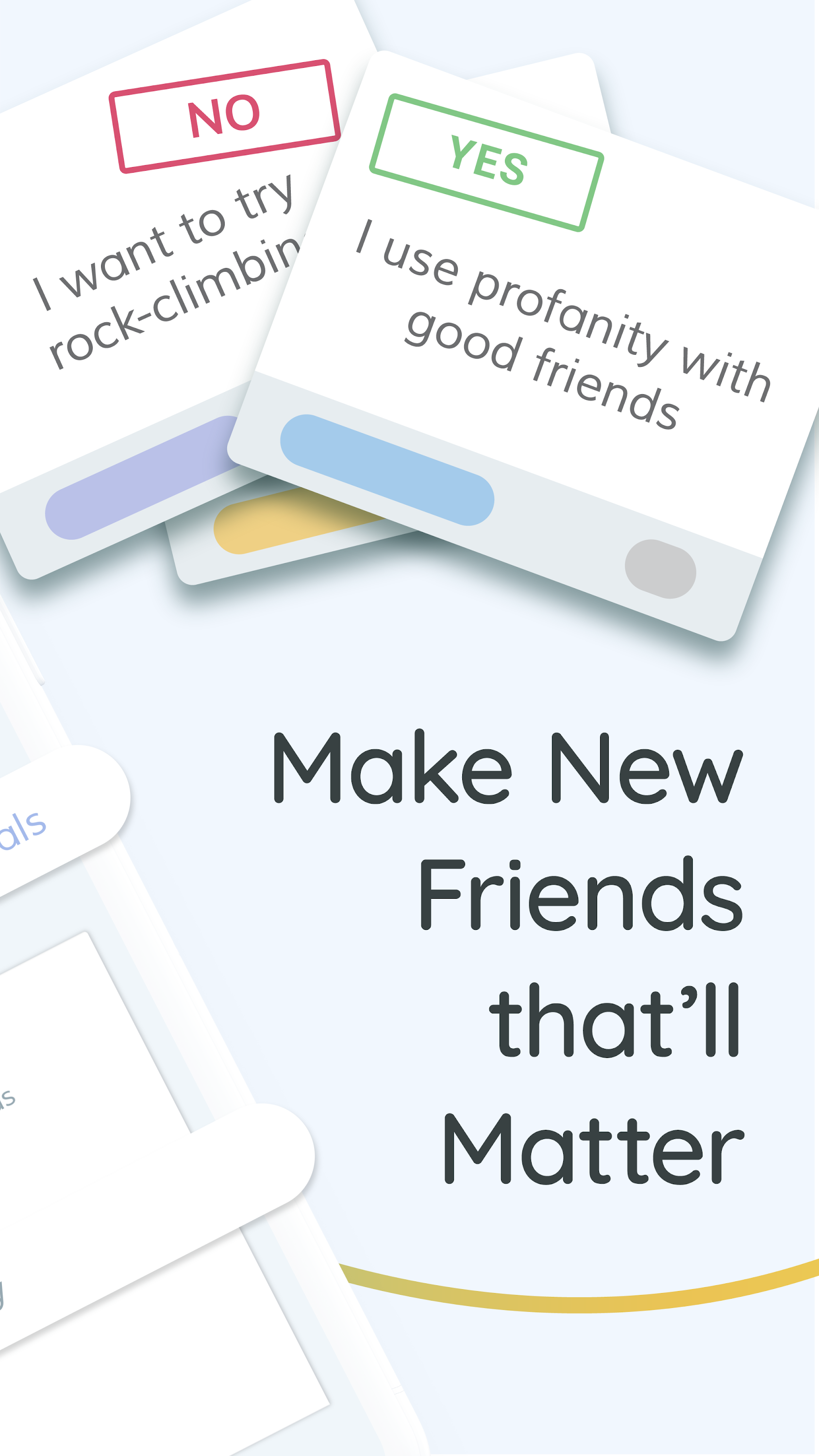 اسکرین شات 4 برنامه We3: Meet New People in Groups