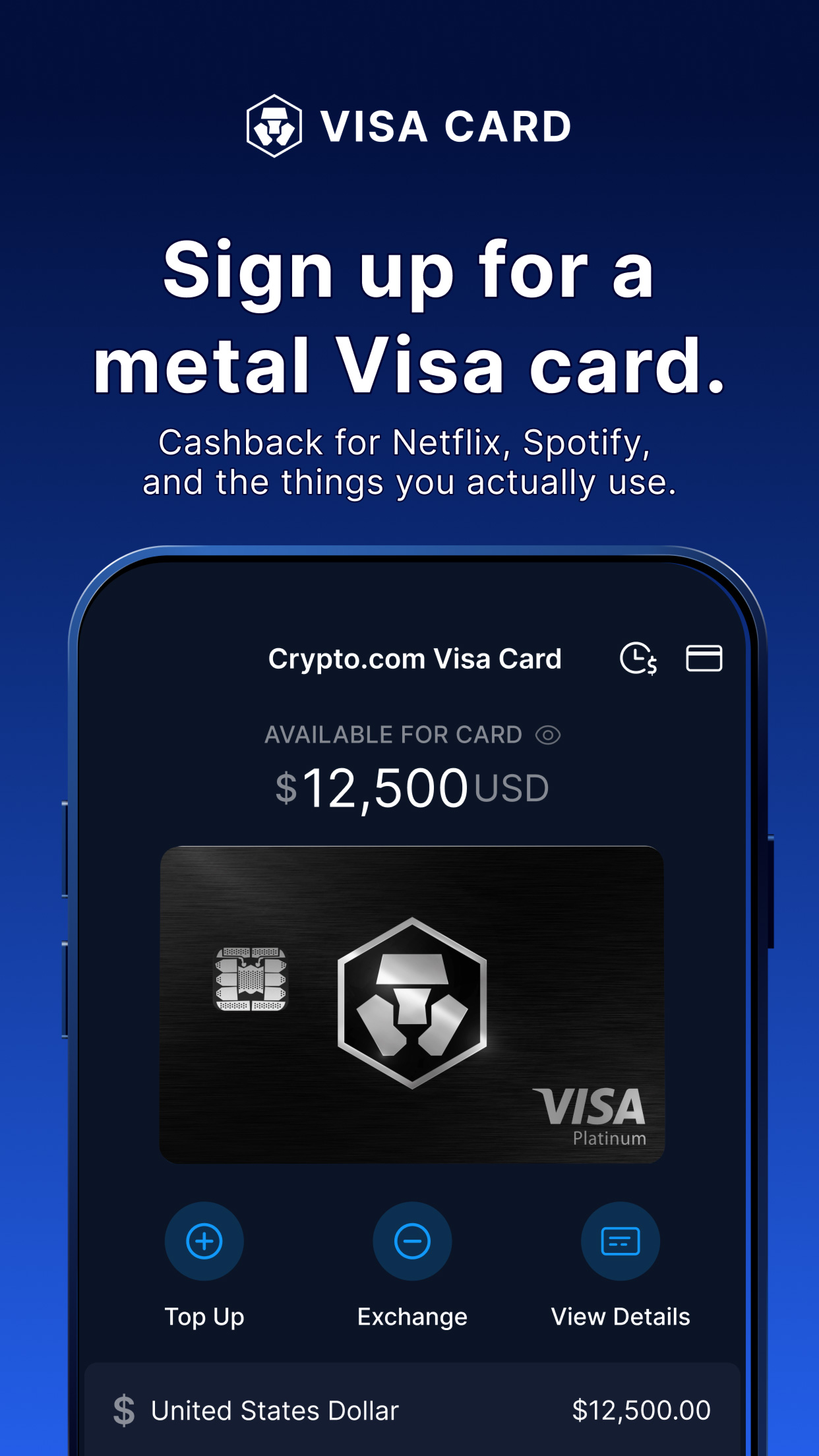 اسکرین شات 3 برنامه Crypto.com: Buy BTC, ETH & CRO