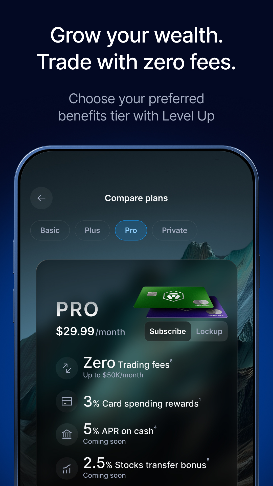 اسکرین شات 3 برنامه Crypto.com: Buy BTC, ETH & CRO