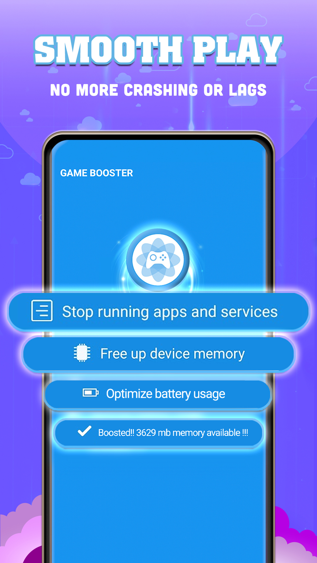 اسکرین شات 4 برنامه Game Launcher: Game Booster