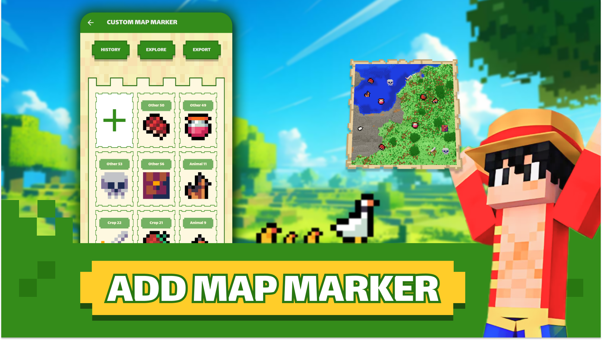 اسکرین شات 5 برنامه Master Maps for Minecraft Mods