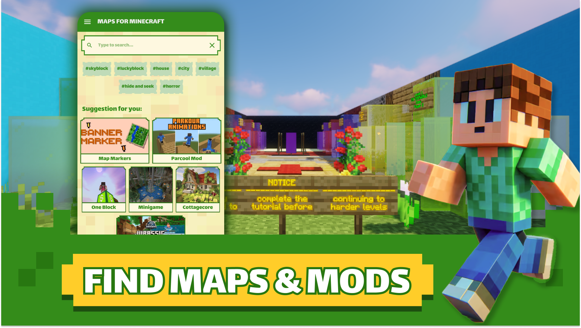 اسکرین شات 3 برنامه Master Maps for Minecraft PE