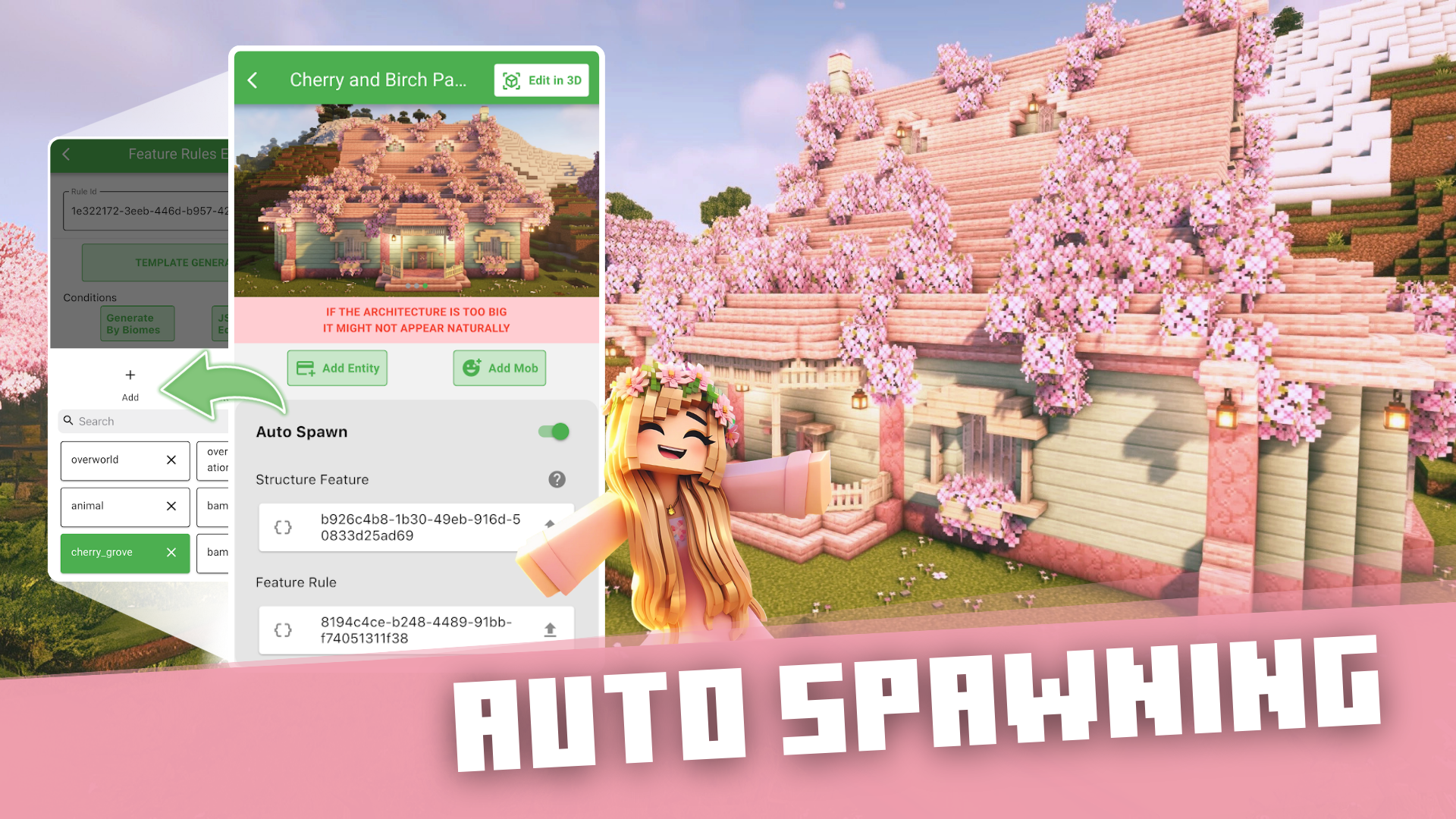 اسکرین شات 2 برنامه House Builder for Minecraft PE