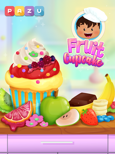 اسکرین شات 8 بازی Cupcakes cooking and baking games for kids