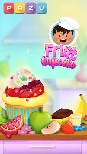 اسکرین شات 4 بازی Cupcakes cooking and baking games for kids