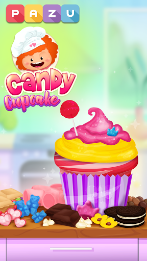 اسکرین شات 3 بازی Cupcakes cooking and baking games for kids
