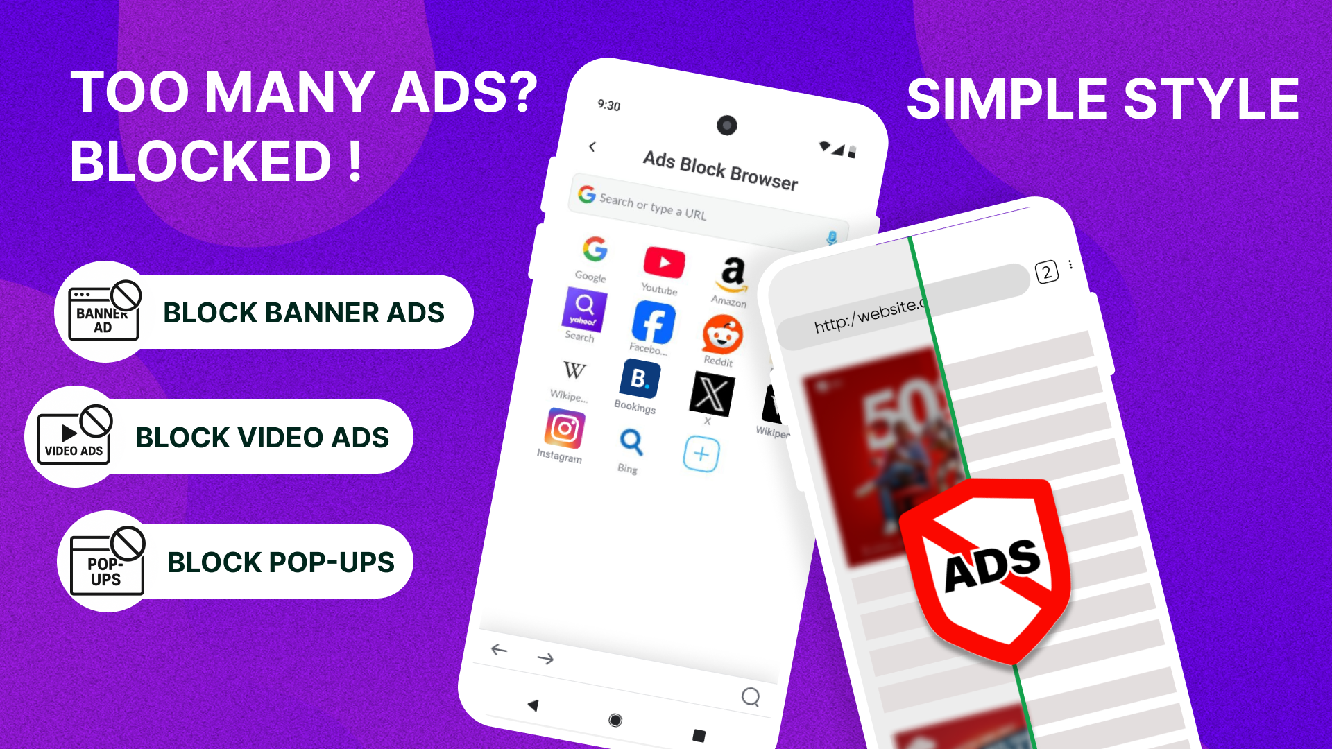 اسکرین شات 1 برنامه Ad Detector & Ad Blocker