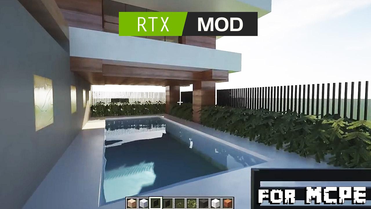 اسکرین شات 3 برنامه Ray Tracing mod for Minecraft
