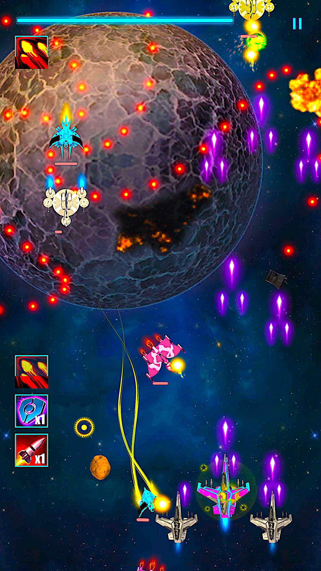 اسکرین شات 3 بازی Space Shooter : Star Squadron