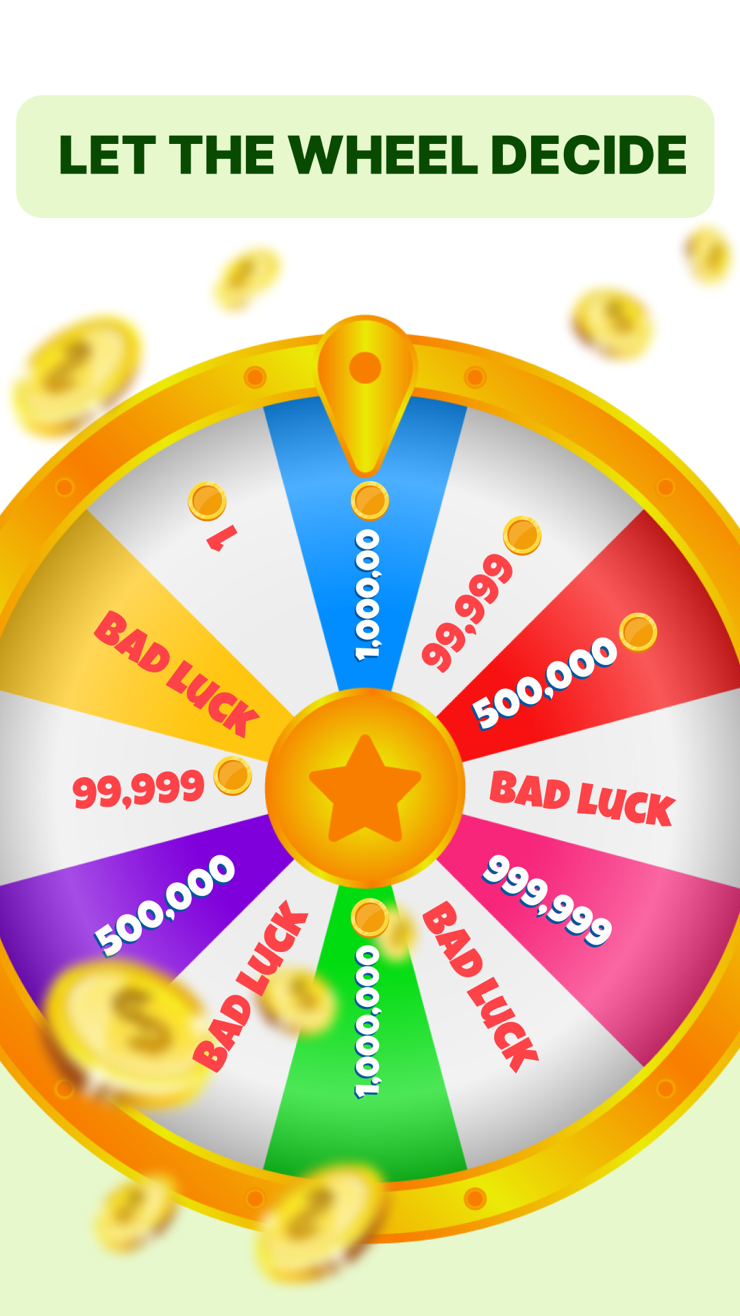 اسکرین شات 1 برنامه Spin The Wheel - Wheel Spinner