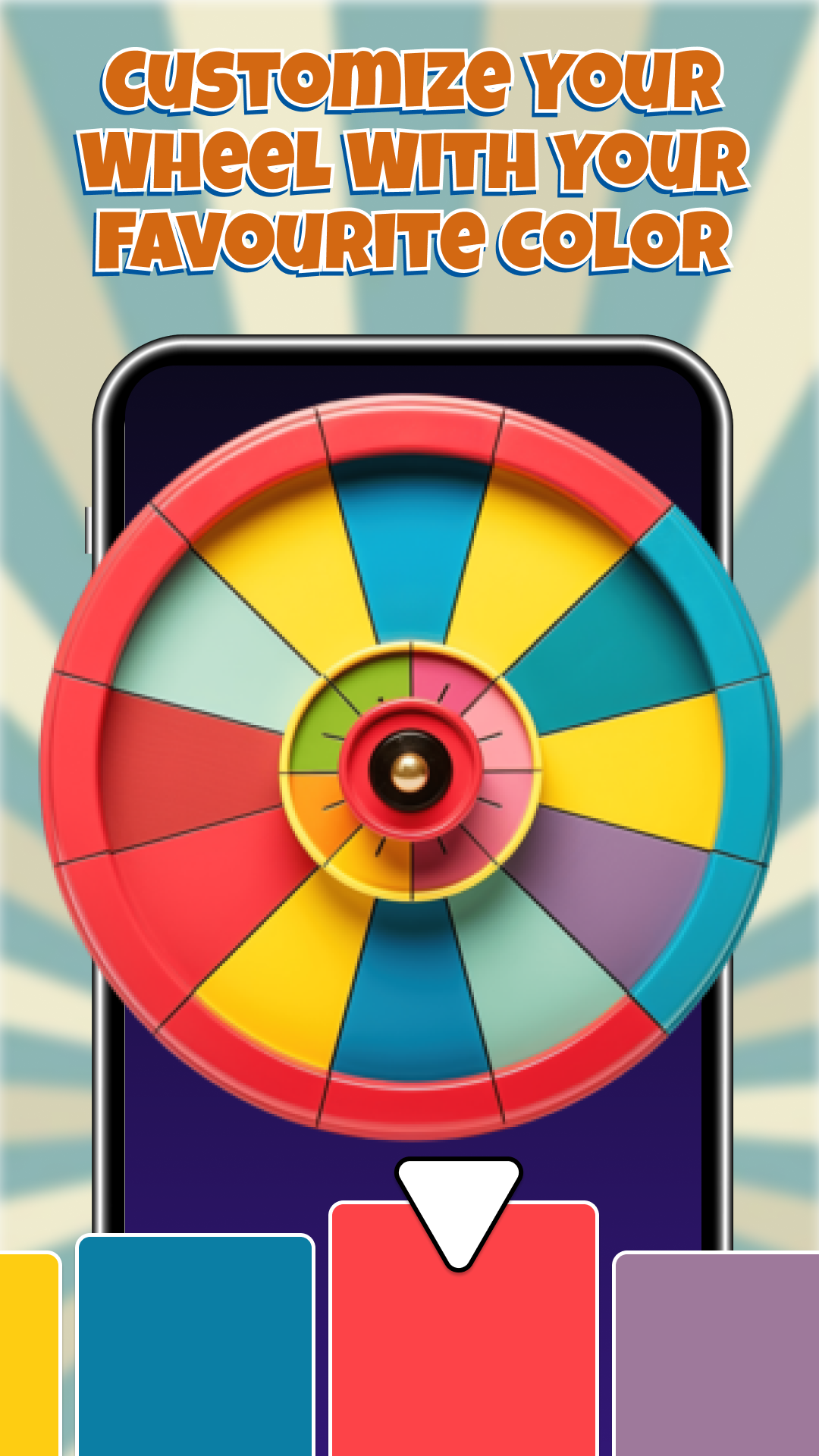 اسکرین شات 3 برنامه Spin The Wheel - Wheel Spinner