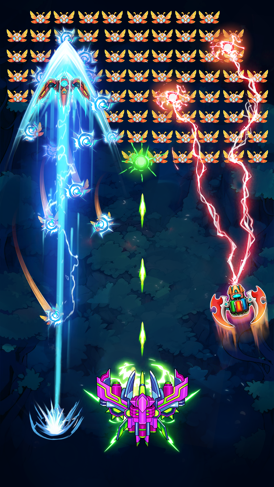 اسکرین شات 6 بازی Insect Shooter: Galaxy Attack