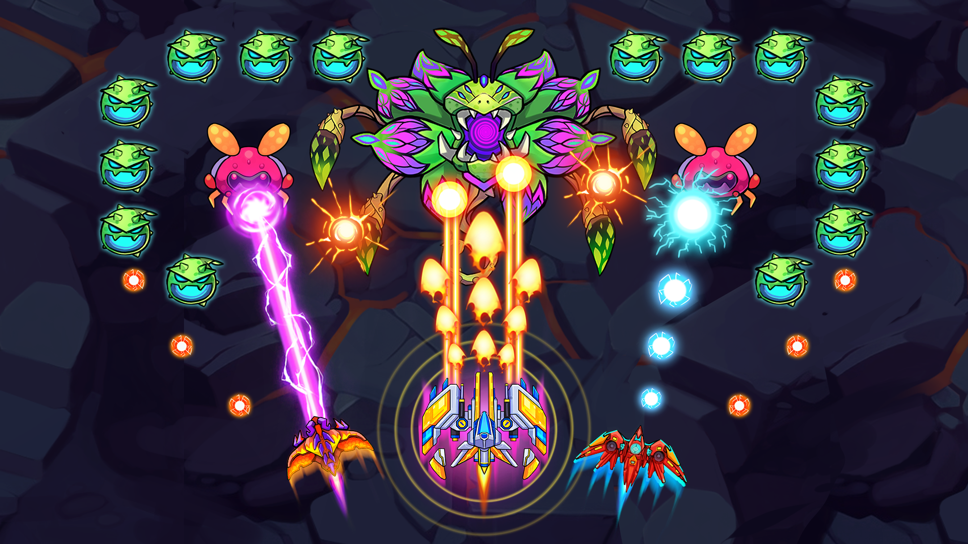اسکرین شات 7 بازی Insect Shooter: Galaxy Attack
