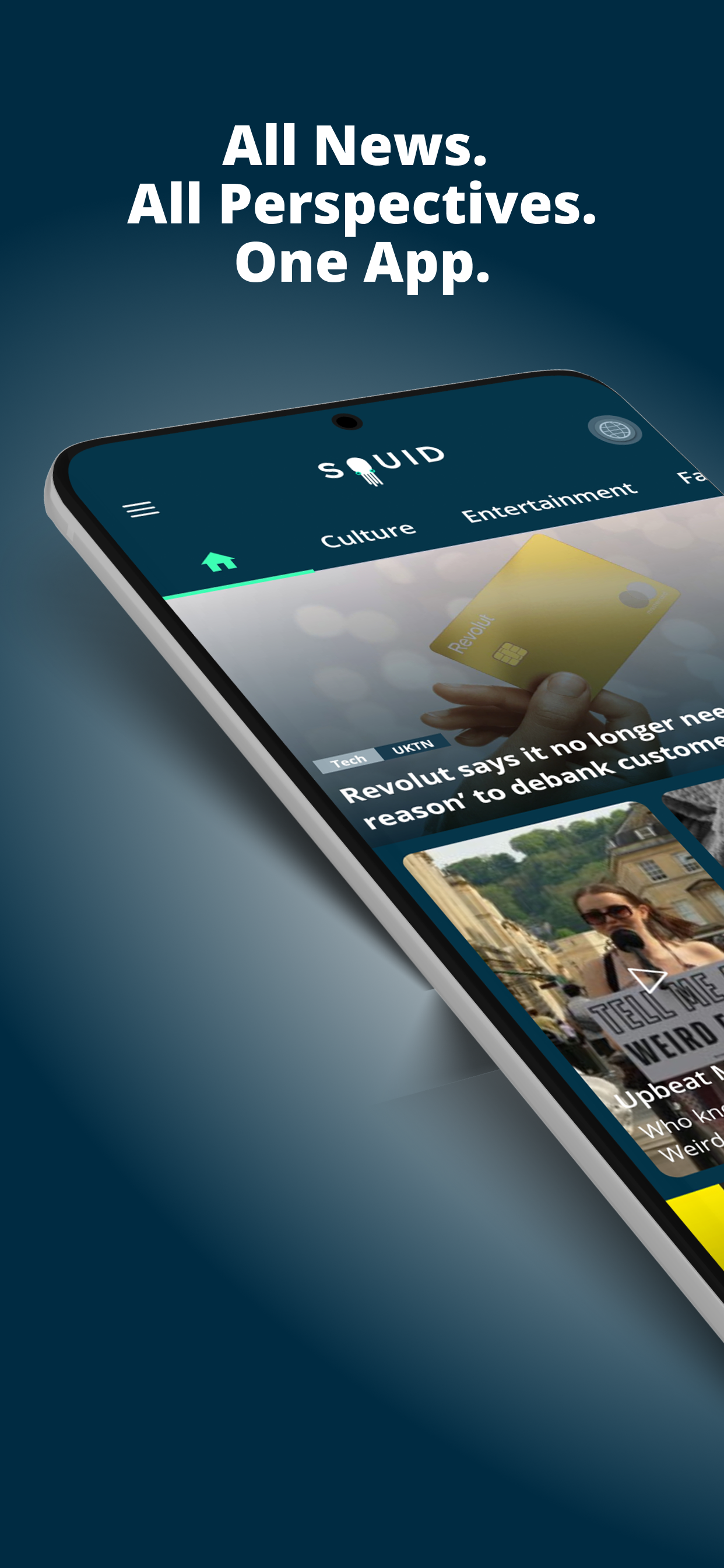 اسکرین شات 1 برنامه SQUID - News & Magazines