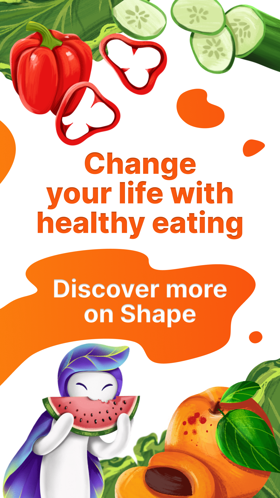 اسکرین شات 6 برنامه Shape: Healthy Eating Journal