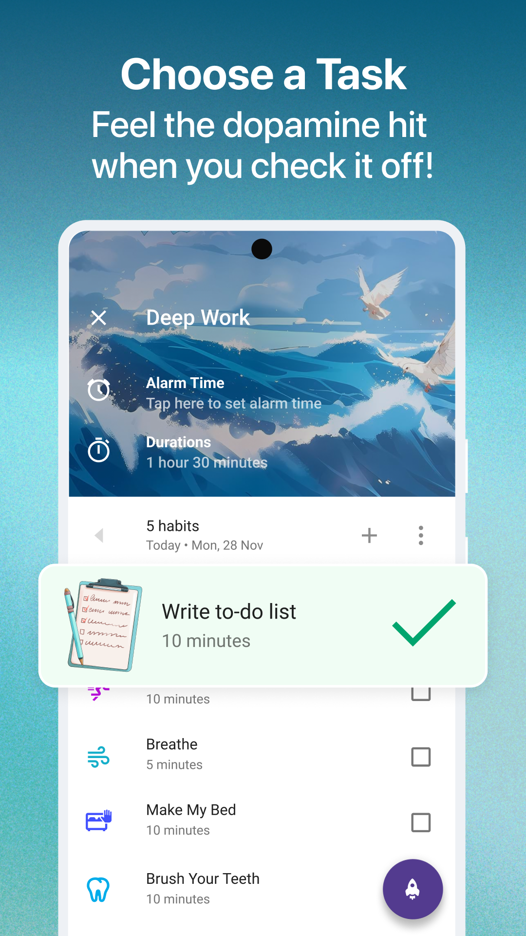 اسکرین شات 2 برنامه Clarify: ADHD Organizer & help