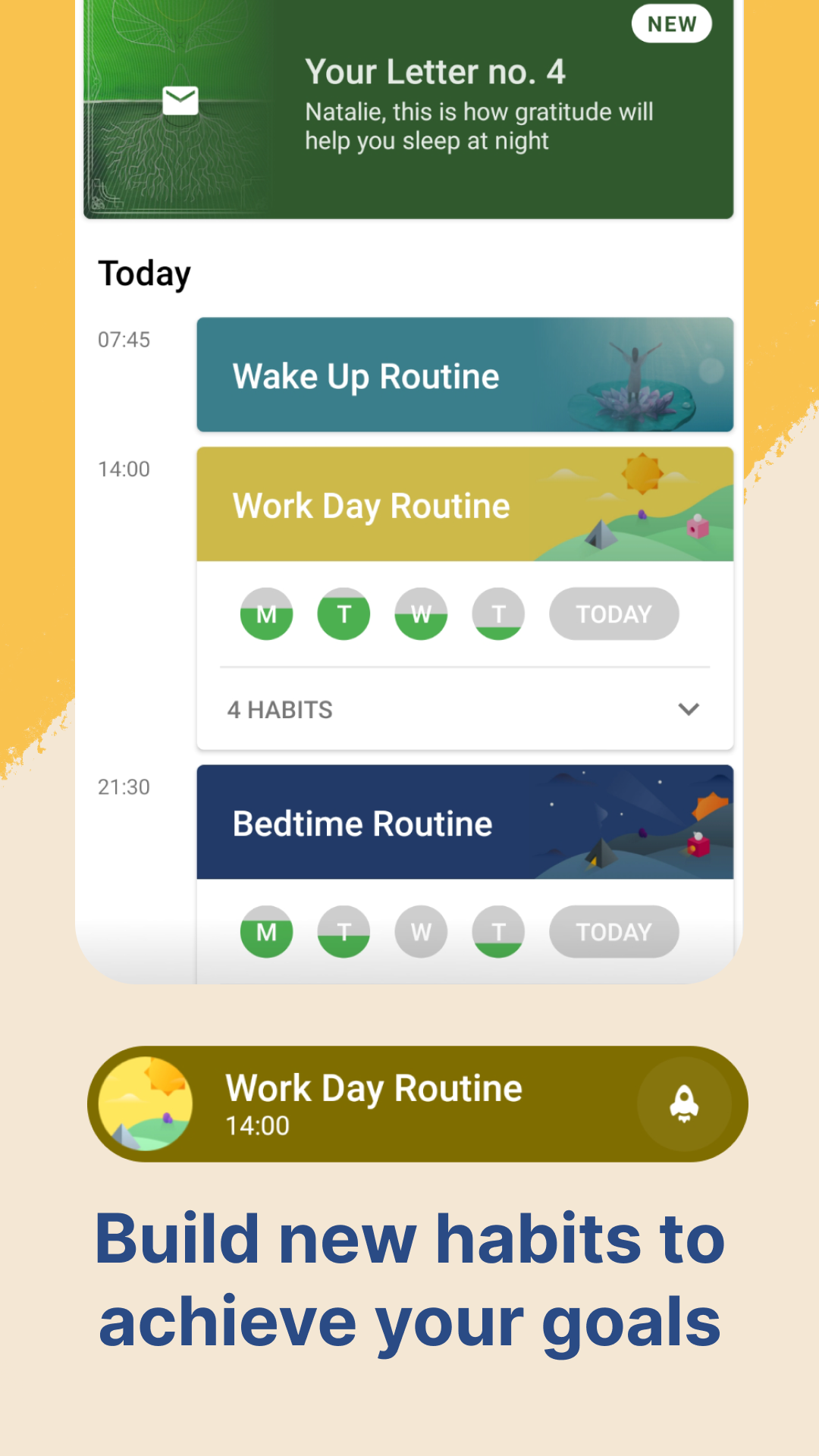 اسکرین شات 7 برنامه Fabulous Daily Routine Planner