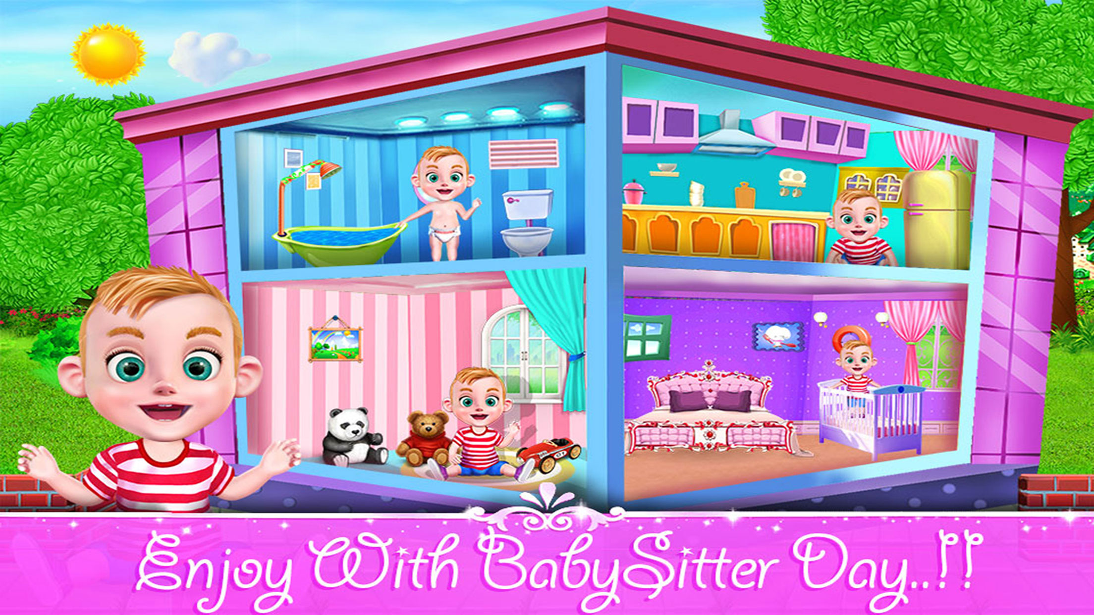 اسکرین شات 5 بازی Babysitter and Baby Care Game