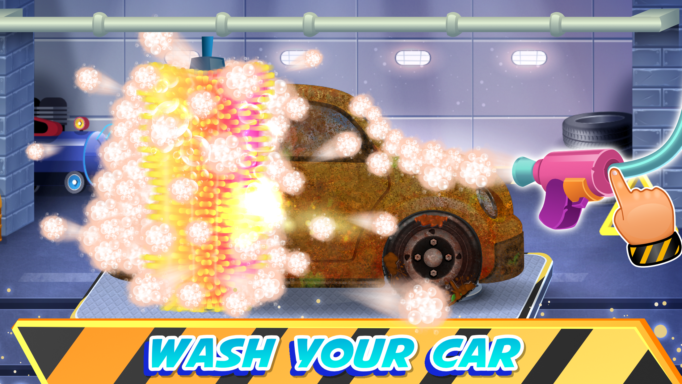 اسکرین شات 4 بازی Car & Truck Kids Games Garage