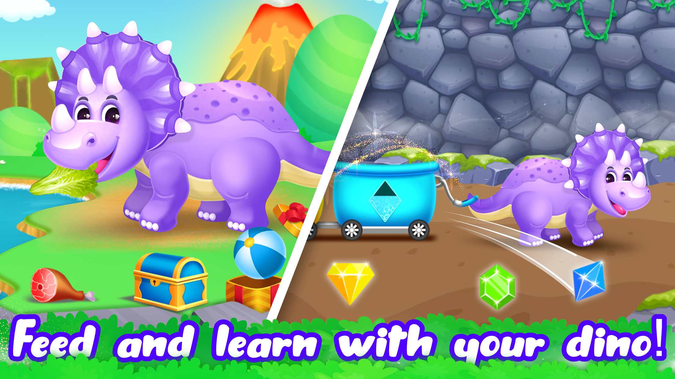 اسکرین شات 6 بازی Dino World Jurassic for Kids