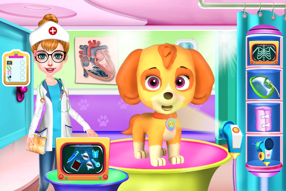 اسکرین شات 4 بازی Fluffy Pets Vet Doctor Care