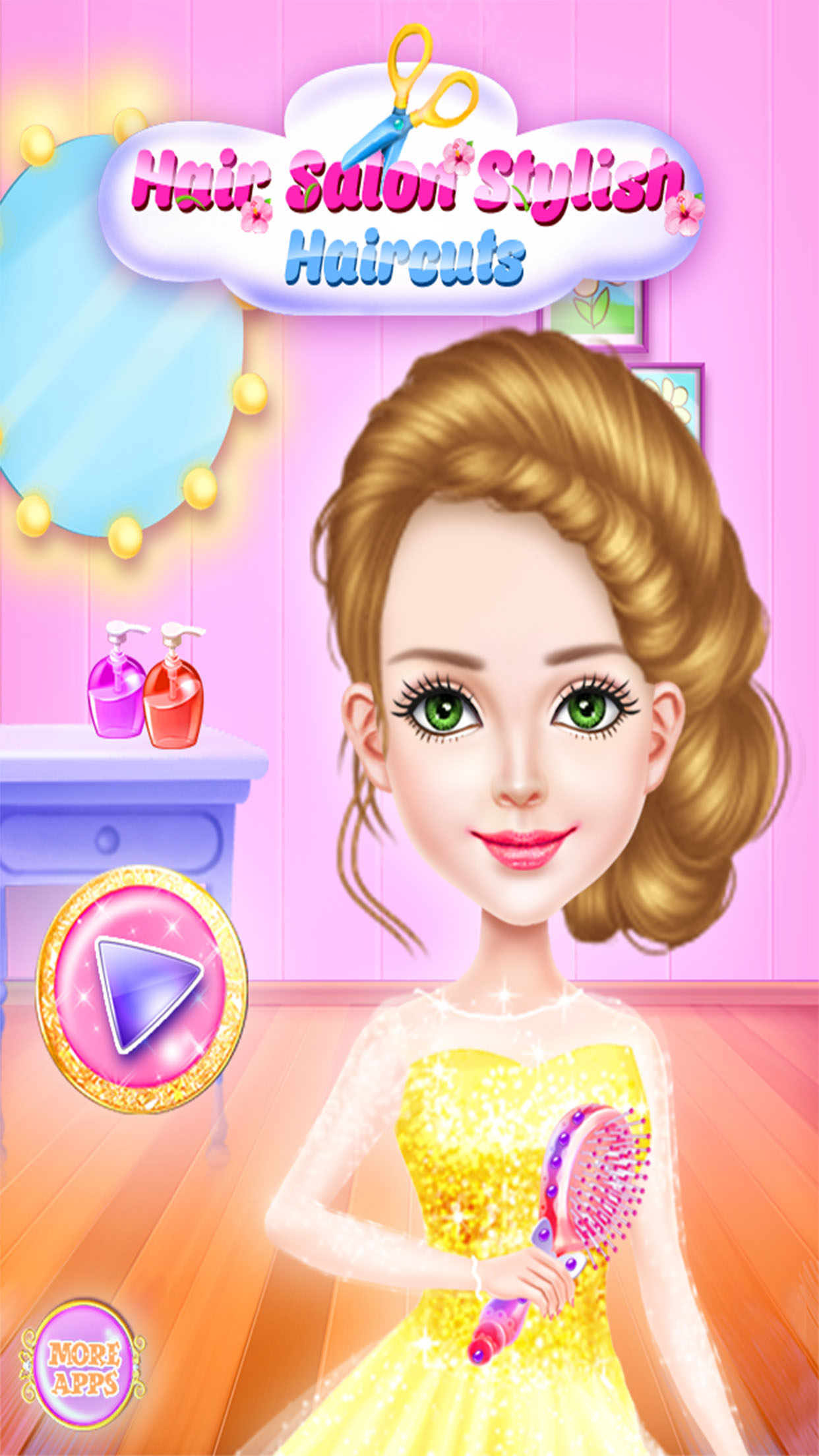 اسکرین شات 6 بازی Hair Salon Stylish Haircuts