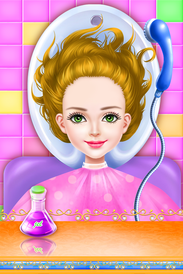 اسکرین شات 4 بازی Hair Salon Stylish Haircuts
