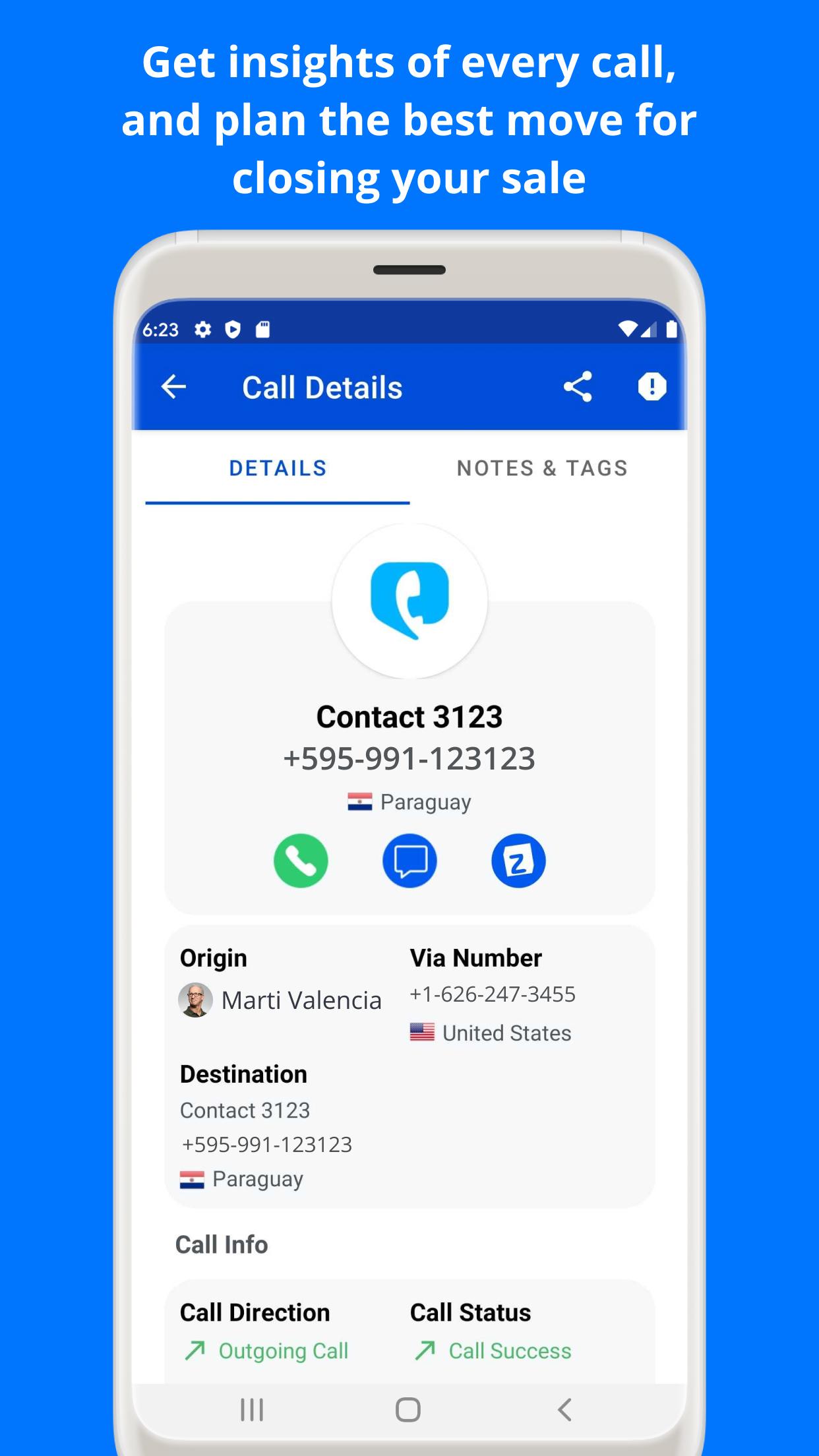اسکرین شات 6 برنامه Toky: business phone system