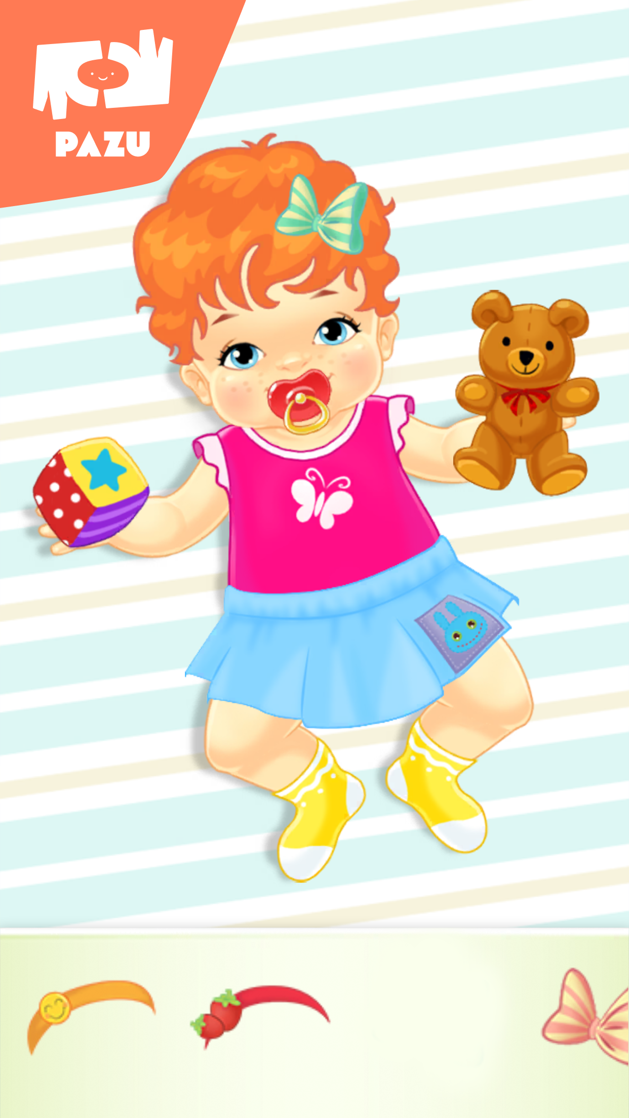 اسکرین شات 5 بازی Chic Baby: Baby care games