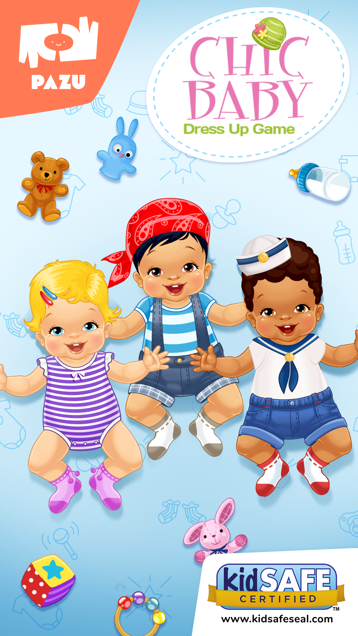 اسکرین شات 1 بازی Chic Baby: Baby care games