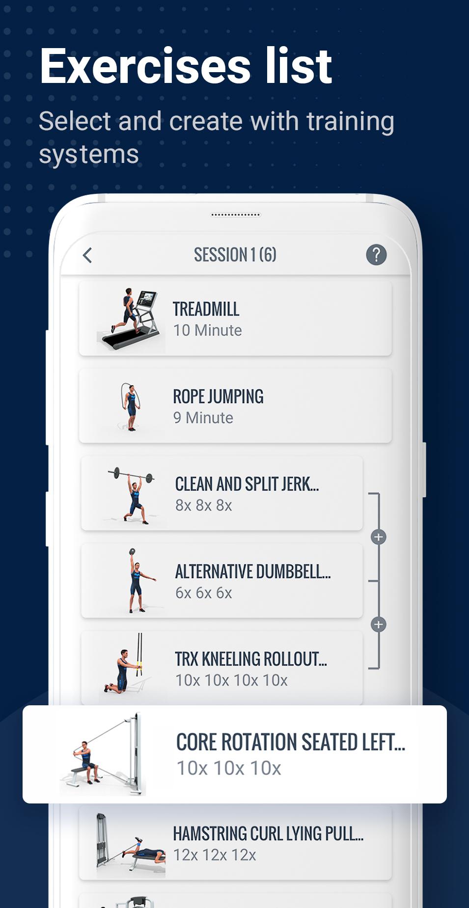 اسکرین شات 5 برنامه Trainers Rambody