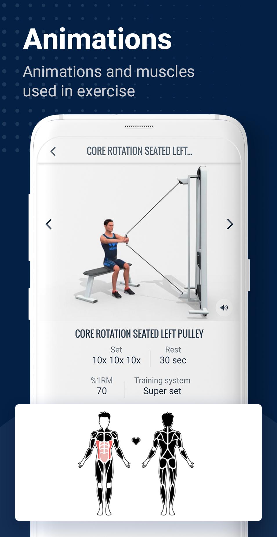 اسکرین شات 6 برنامه Trainers Rambody