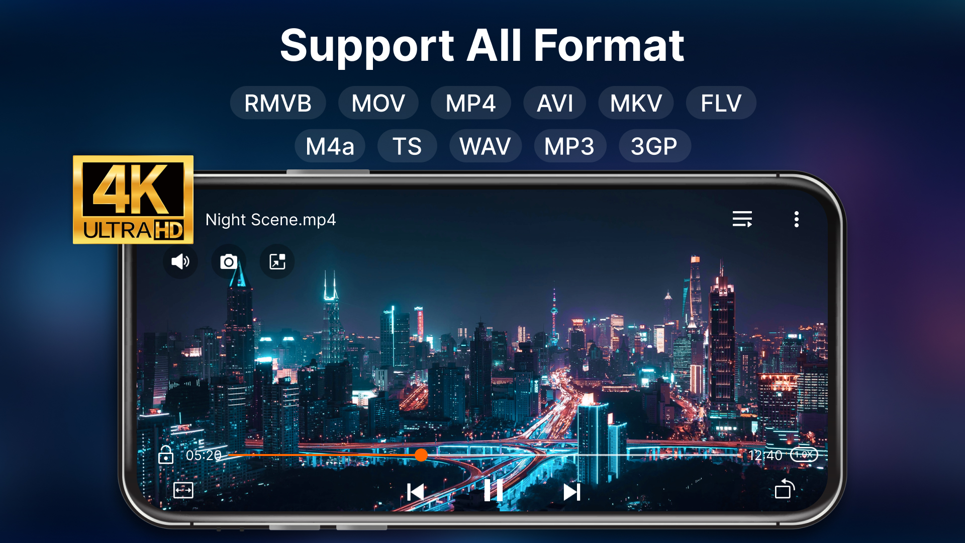 اسکرین شات 7 برنامه HD Video Player All Format