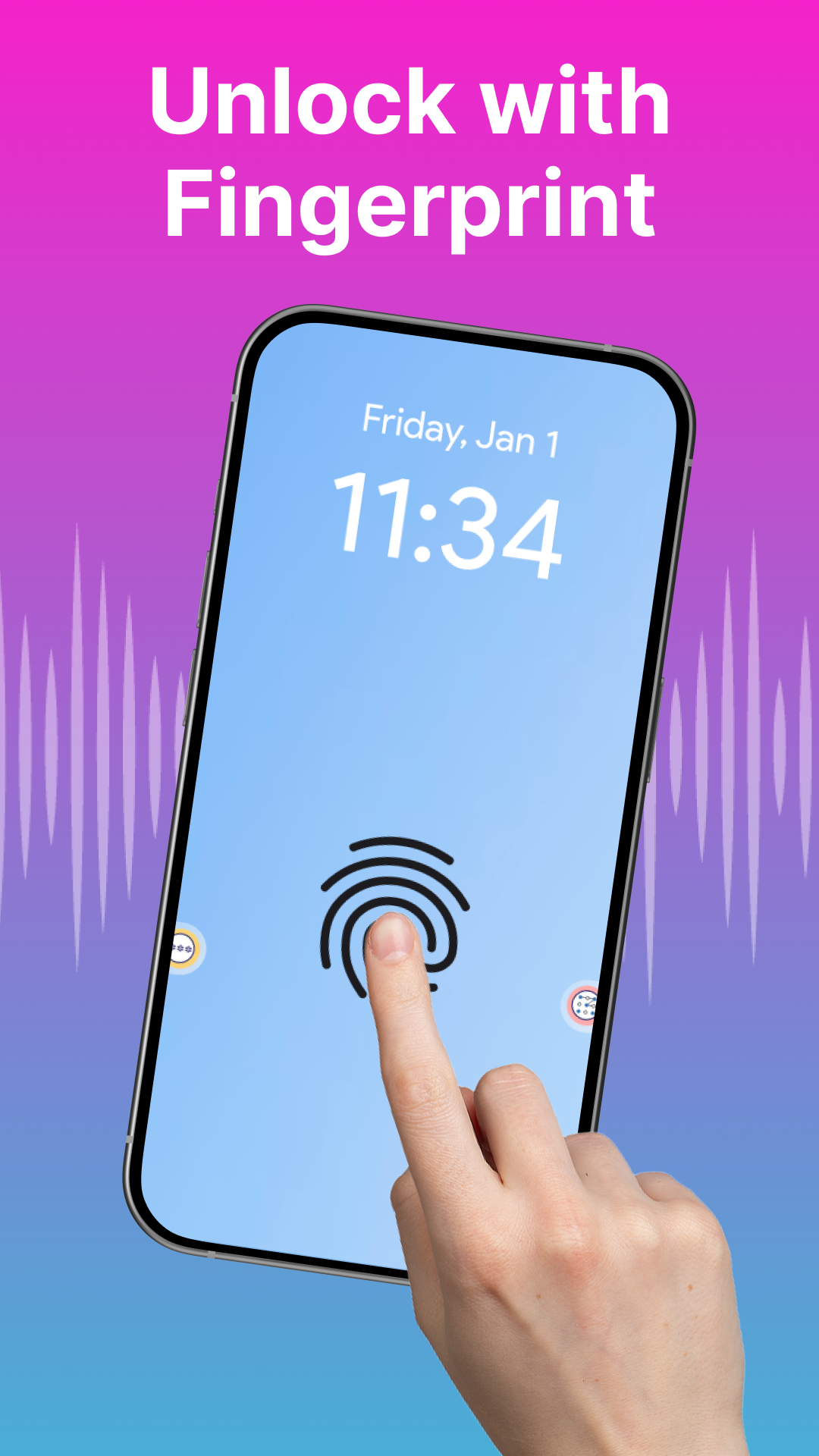 اسکرین شات 5 برنامه Voice Lock Screen - Voice Lock