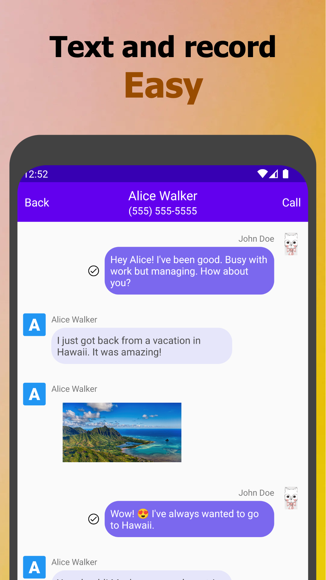 اسکرین شات 4 برنامه AI Voice Lock Screen