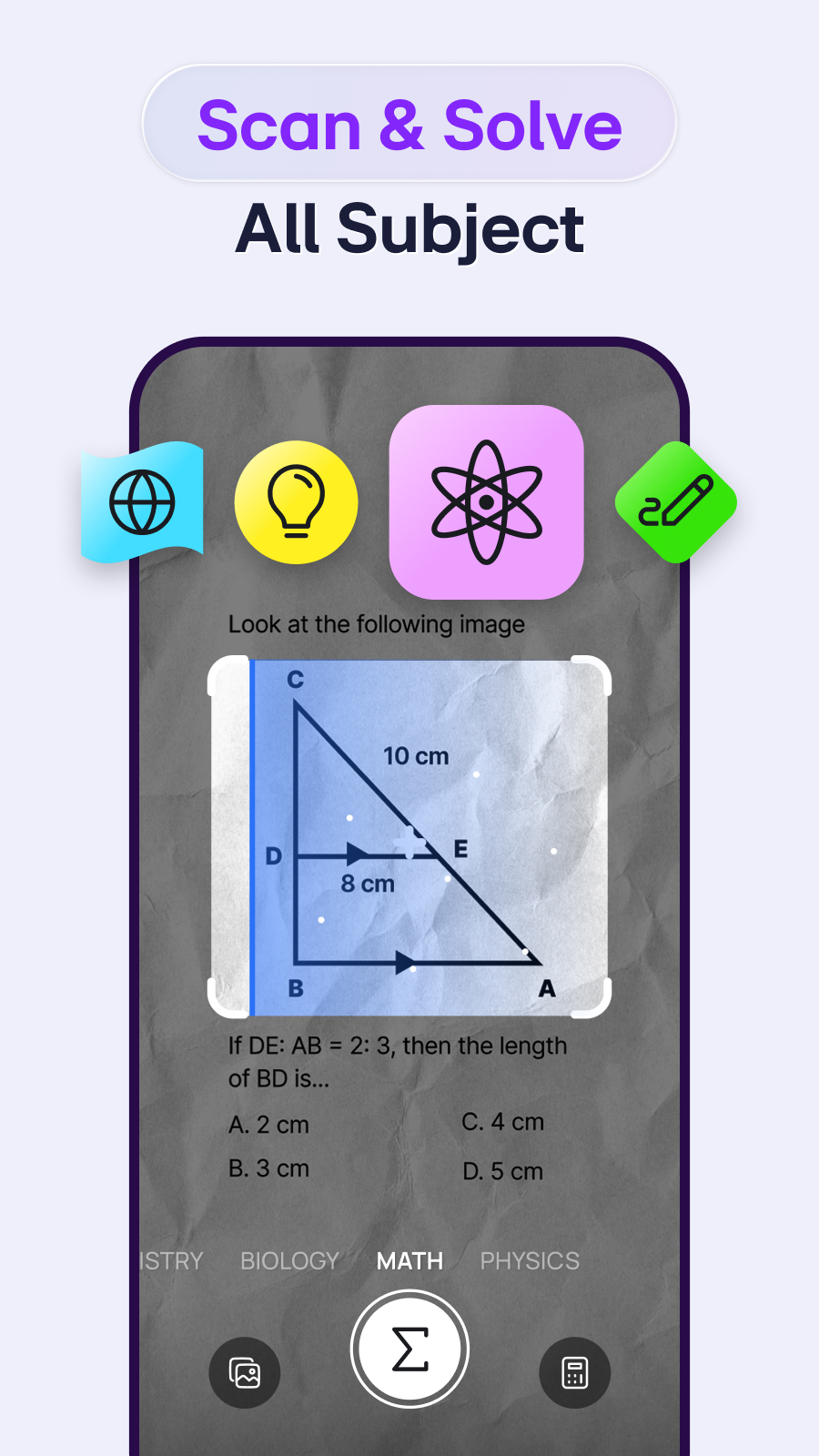 اسکرین شات 2 برنامه Homie AI: Homework Helper