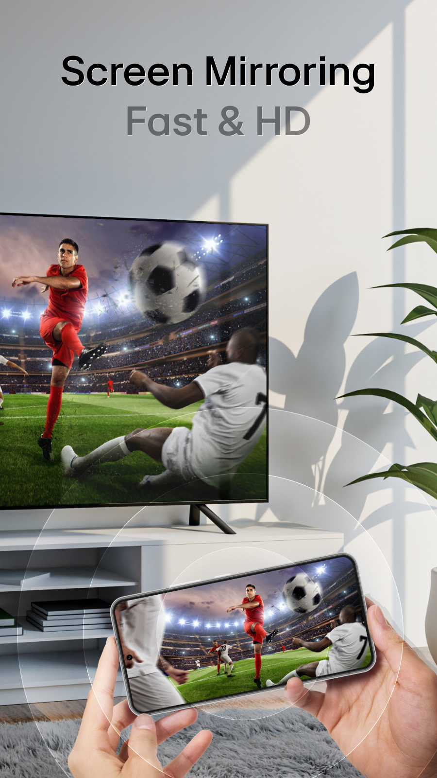 اسکرین شات 2 برنامه TV Cast for Chromecast