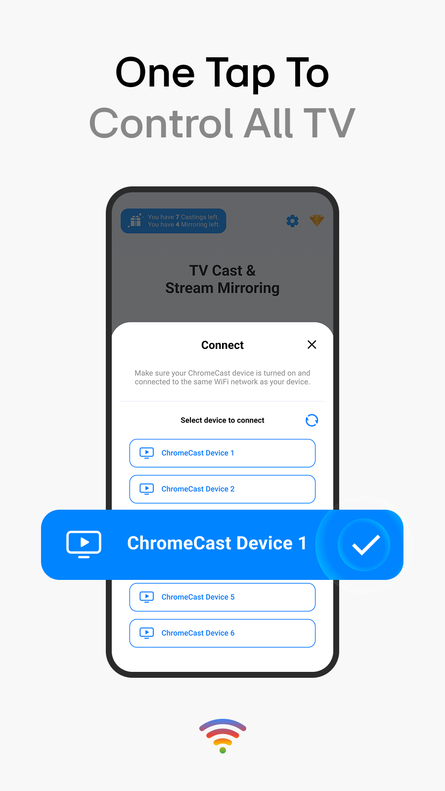 اسکرین شات 5 برنامه TV Cast for Chromecast