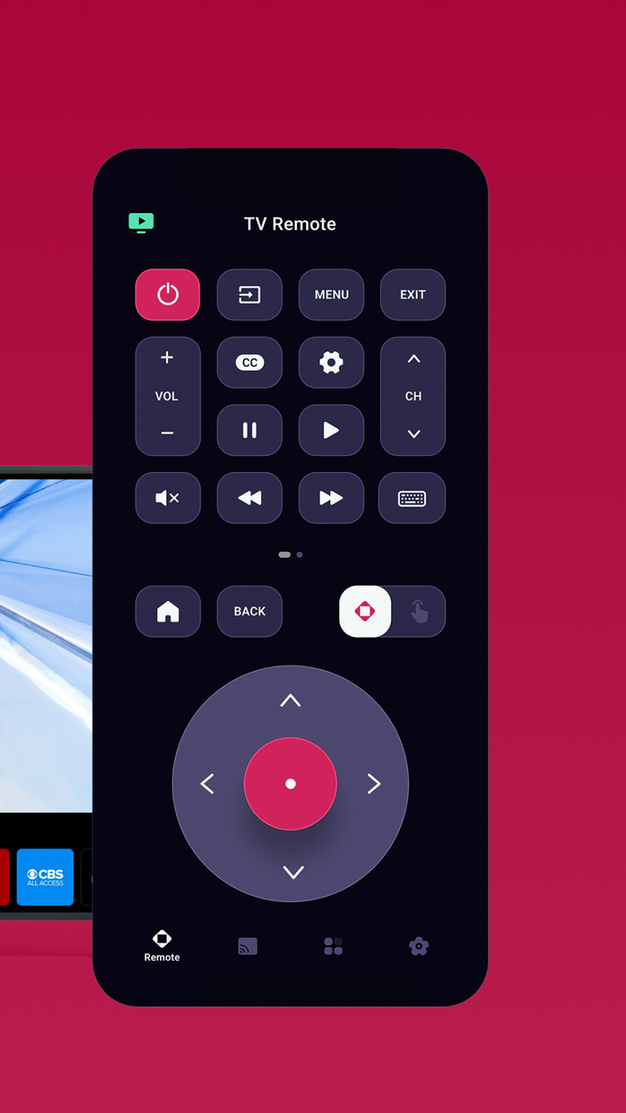 اسکرین شات 2 برنامه LG Remote for TV: Smart ThinQ