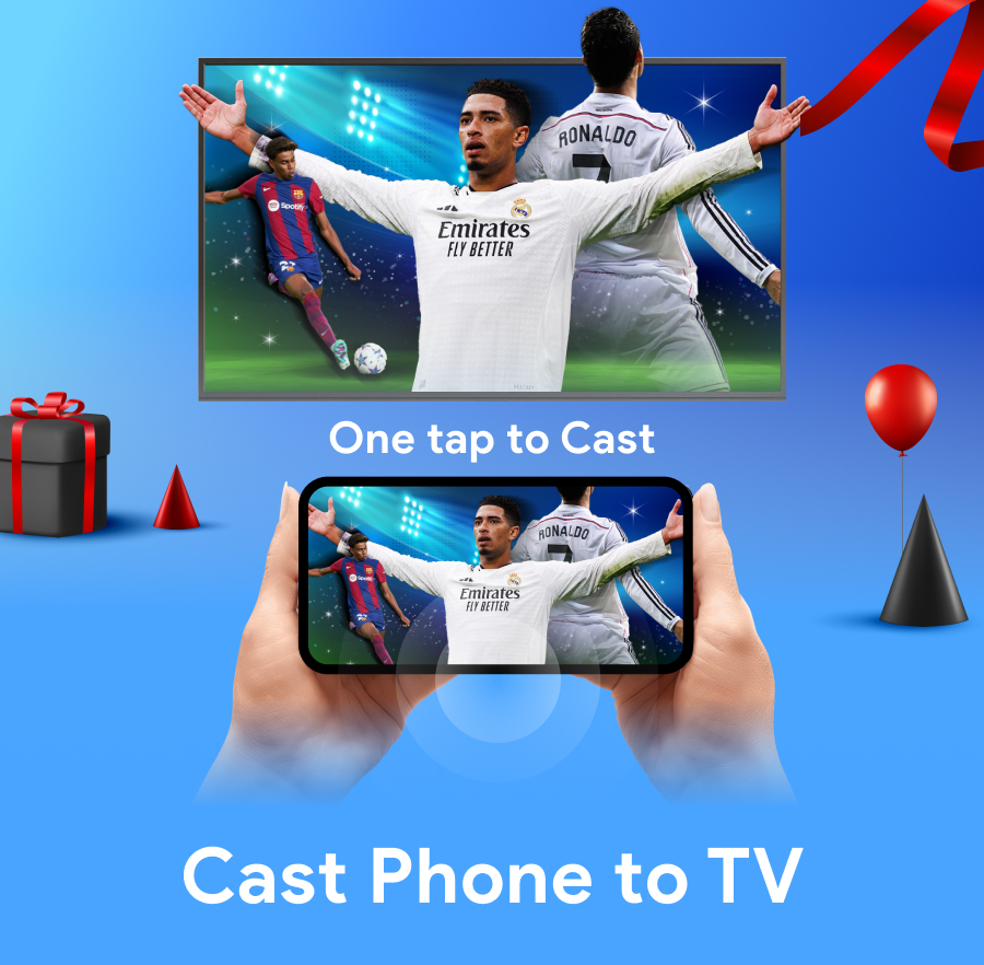 اسکرین شات 1 برنامه Miracast: TV Mirror & Remote