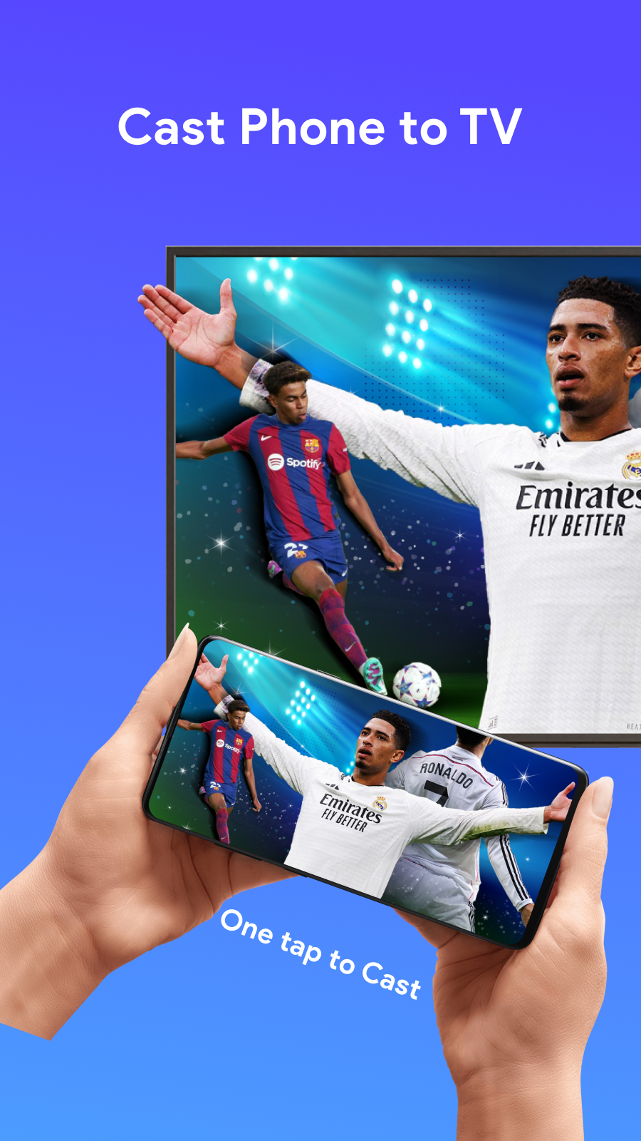 اسکرین شات 1 برنامه Miracast: TV Mirror & Remote