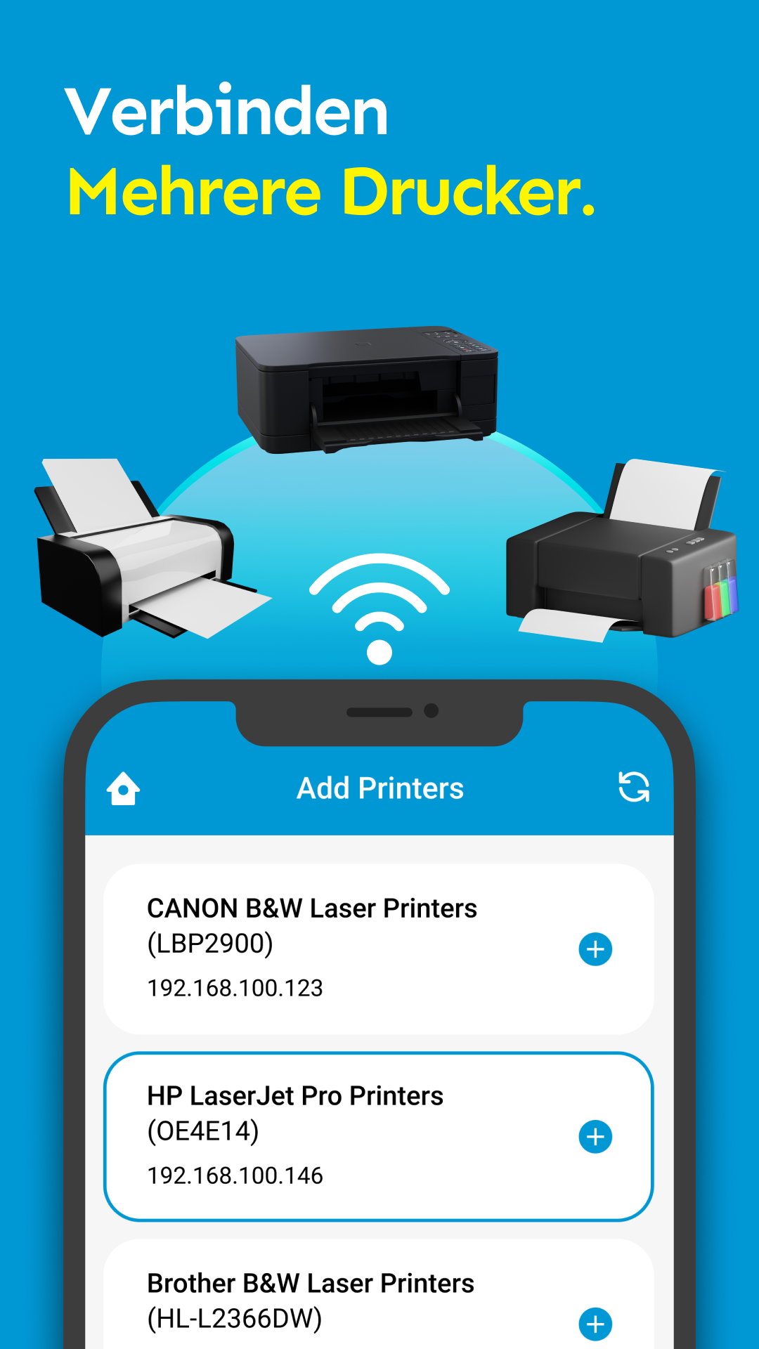 اسکرین شات 1 برنامه Print & Scan - Air Drucker App