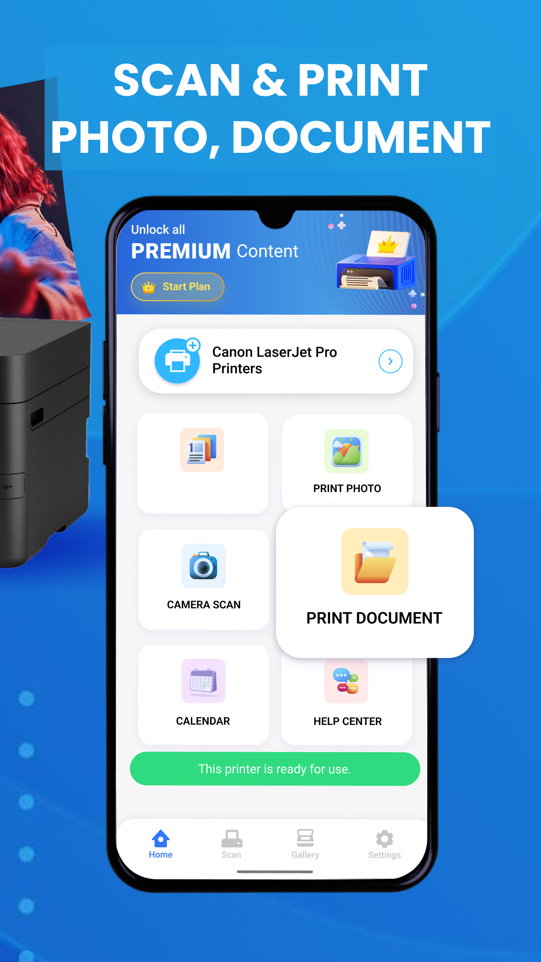 اسکرین شات 3 برنامه Smart Print for HP Printer App